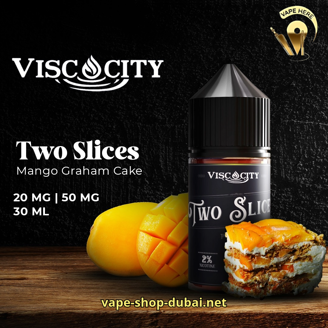 VISCOCITY VAPOR SALTNIC 30ML TWO SLICES