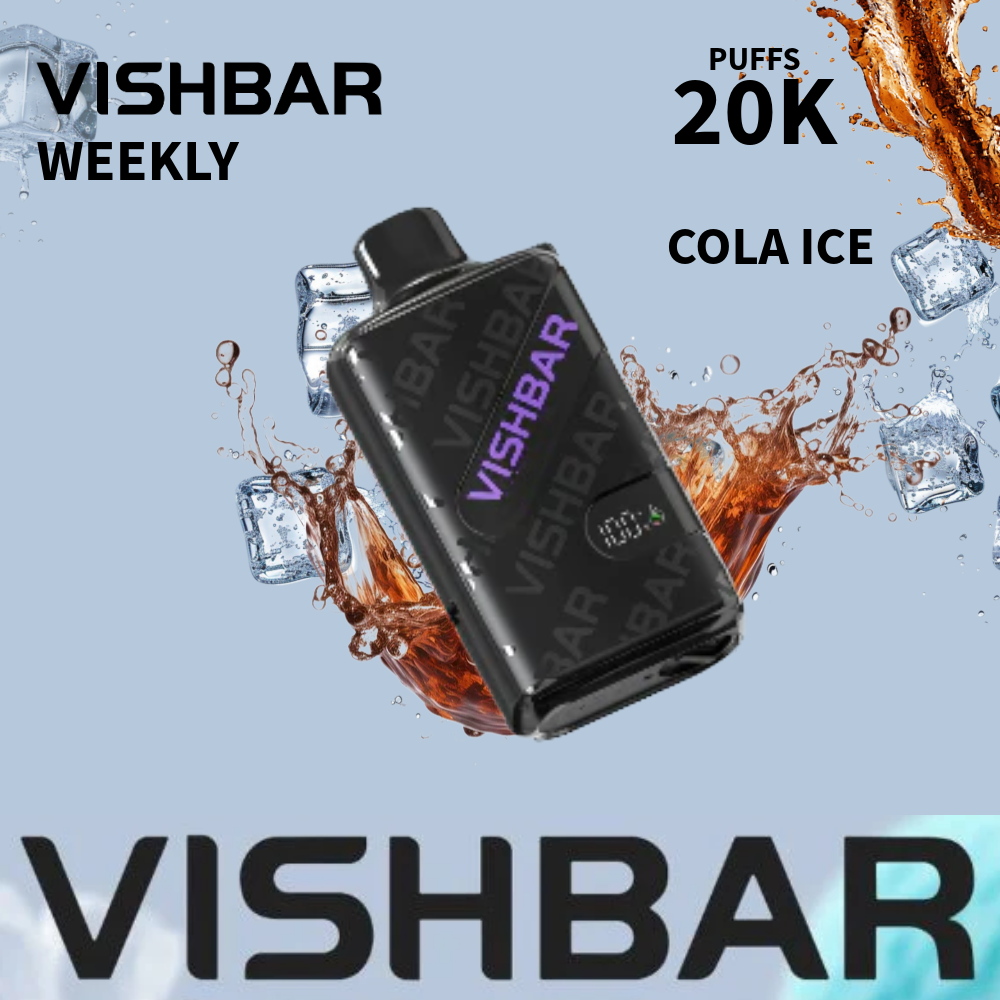 VISHBAR Weekly 20K PUFFS DISPOSABLE VAPE Cola UAE Ajman