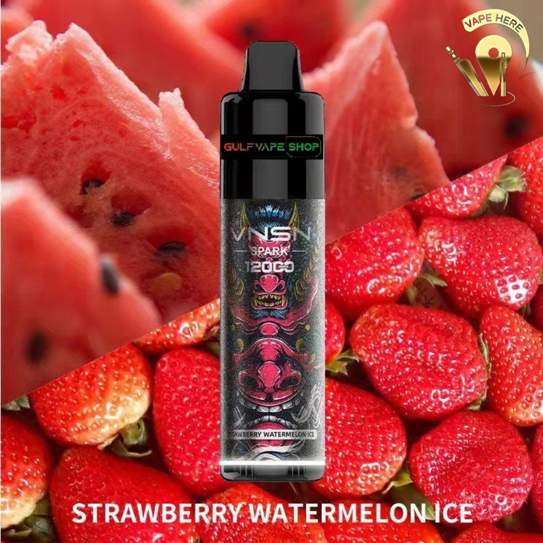 VNSN Spark 12000 Puffs Strawberry Watermelon Ice UAE Abu Dhabi