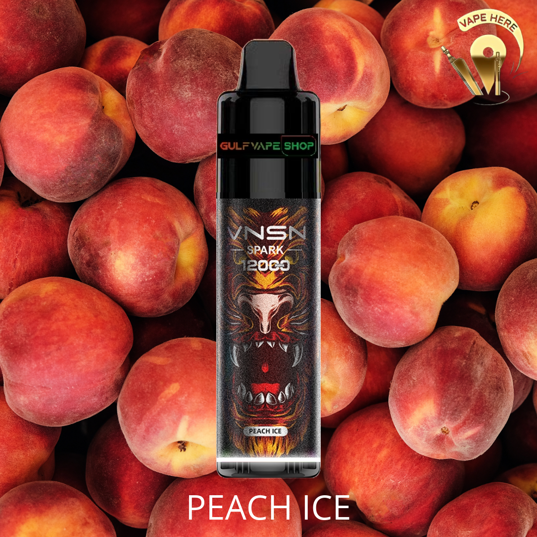 VNSN Spark 12000 Puffs Peach Ice UAE Dubai