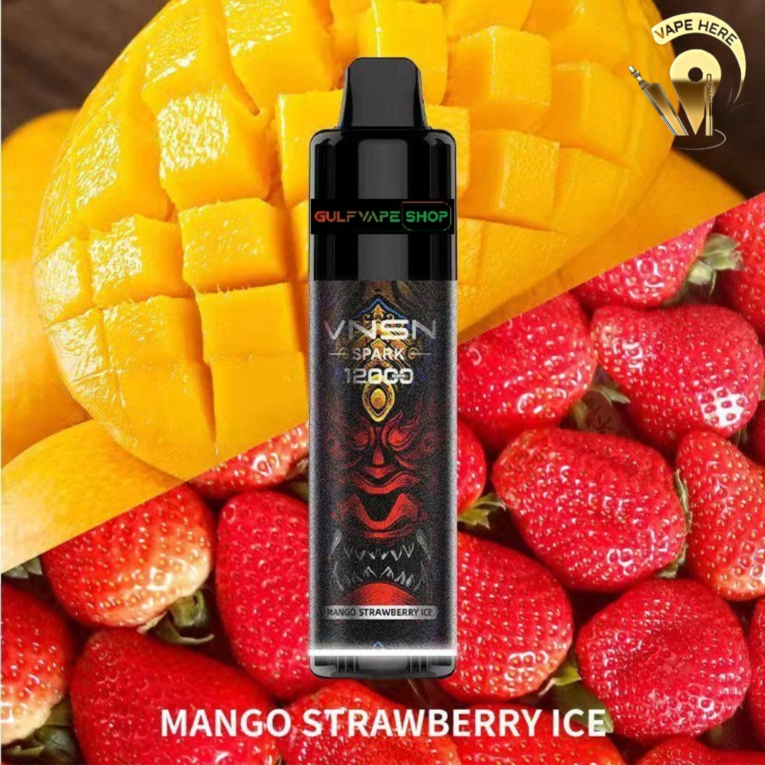 VNSN Spark 12000 Puffs Mango strawberry Ice UAE Ras Al Khaimah