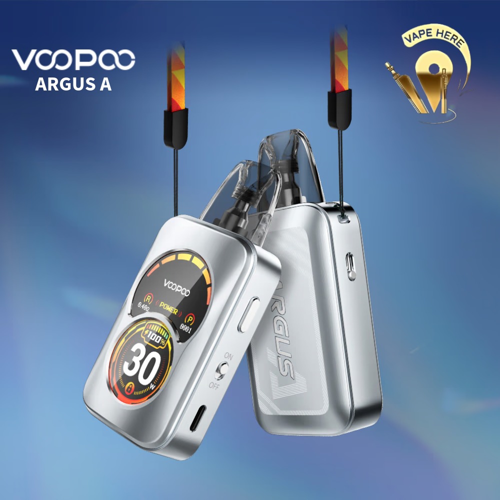 VOOPOO Argus A Pod System 1100mAh Storm Silver UAE Dubai