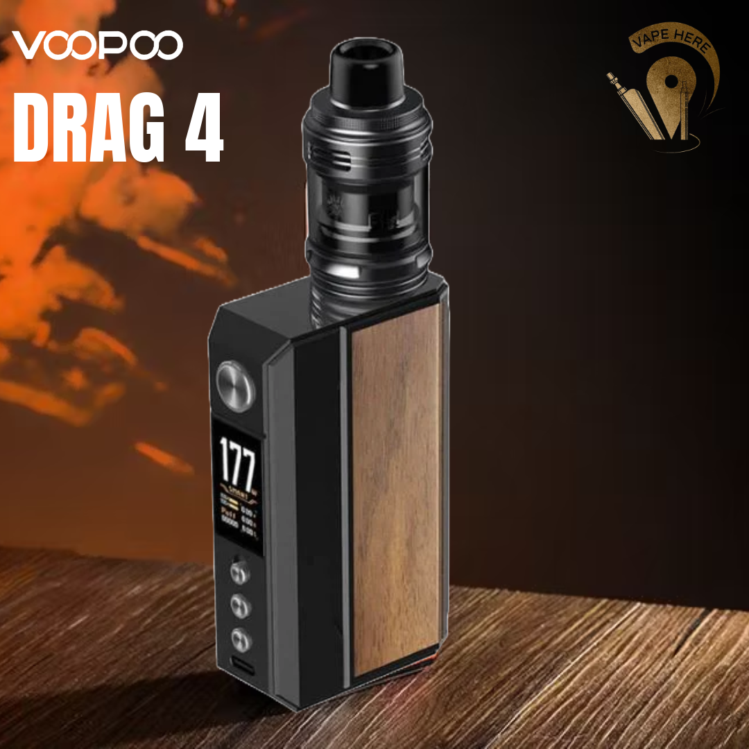 VOOPOO Drag 4 Vape Kit 177W | Drag 4 price in Dubai & Abu Dhabi | Black ...