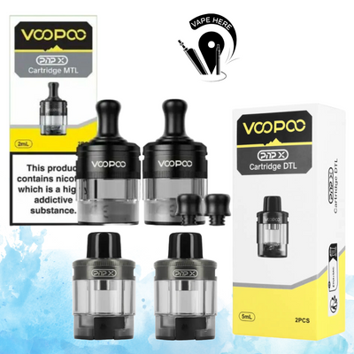 VOOPOO PNP X Empty Cartridge MTL & DTL UAE Abu Dhabi - Dubai