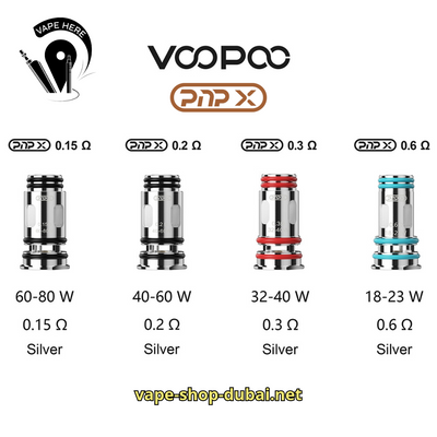 VOOPOO PnPX SERICE COILS UAE Abu Dhabi