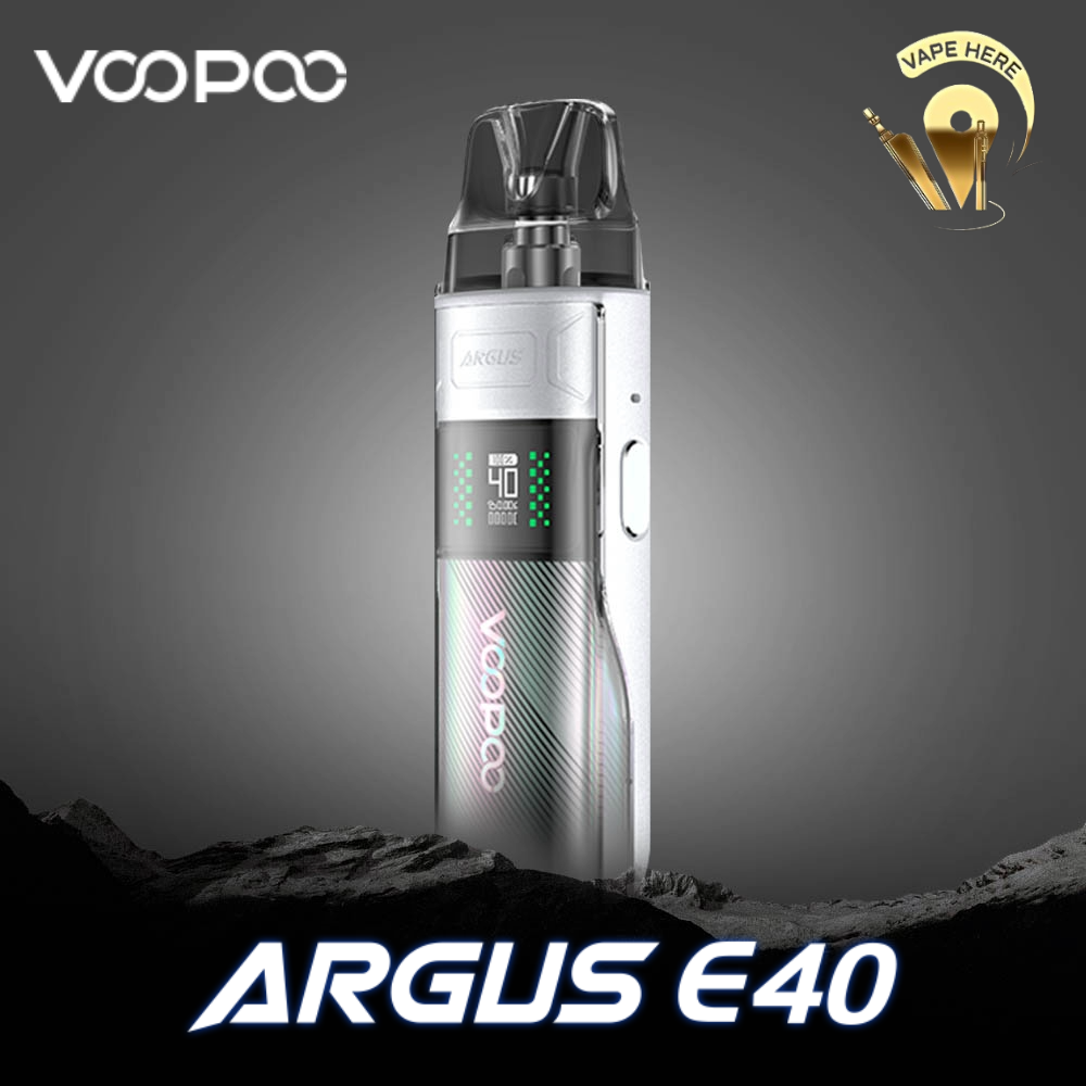 VOOPOO Argus E40 Pod System Kit 40W Pearl White UAE Umm Al Quwain
