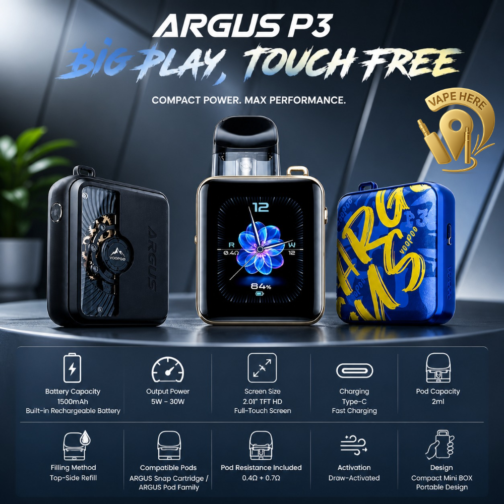 VOOPOO Argus P3 Pod System Kit 1500mAh UAE Ajman 