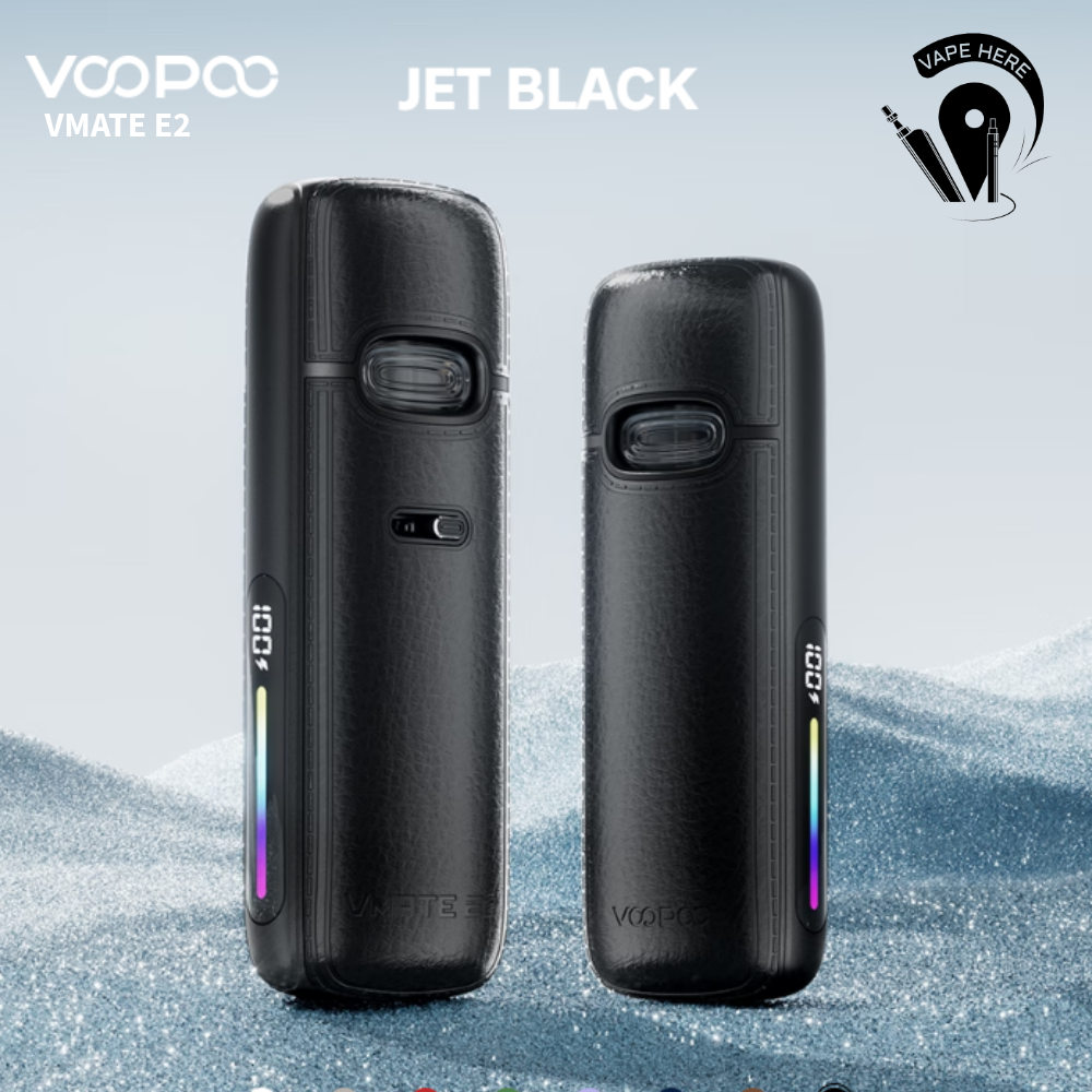 VOOPOO Vmate E2 Pod System 1500mAh Jet Black UAE Umm Al Quwain