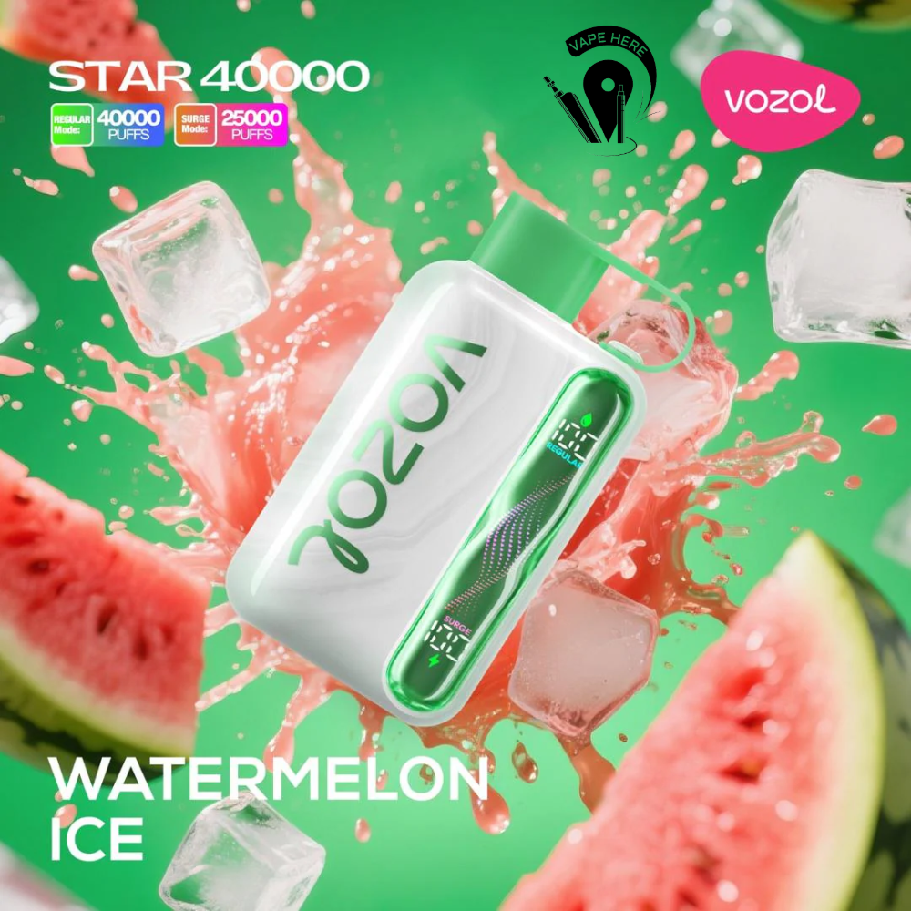 VOZOL STAR 40K DISPOSABLE VAPE Watermelon Ice UAE Al Ain