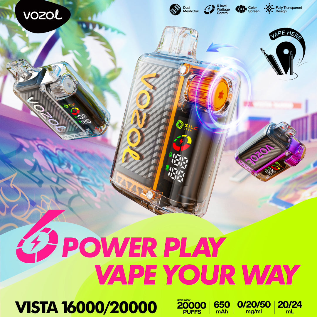 VOZOL VISTA 20000 PUFFS DISPOSABLE VAPE | Vape Here Store VOZOL VISTA 20000 PUFFS DISPOSABLE VAPE | Vape Here Store