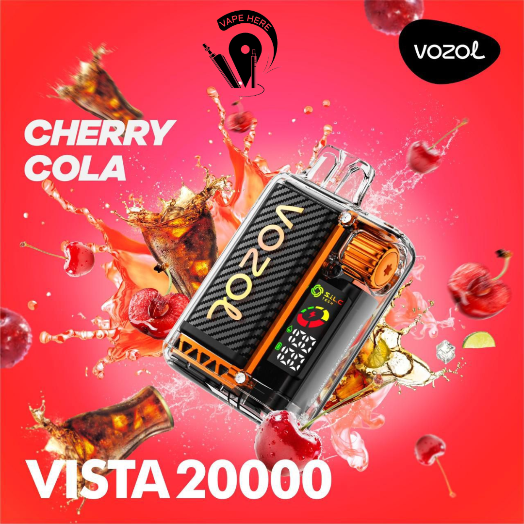 VOZOL VISTA 20000 PUFFS DISPOSABLE VAPE Cherry Cola UAE Abu Dhabi