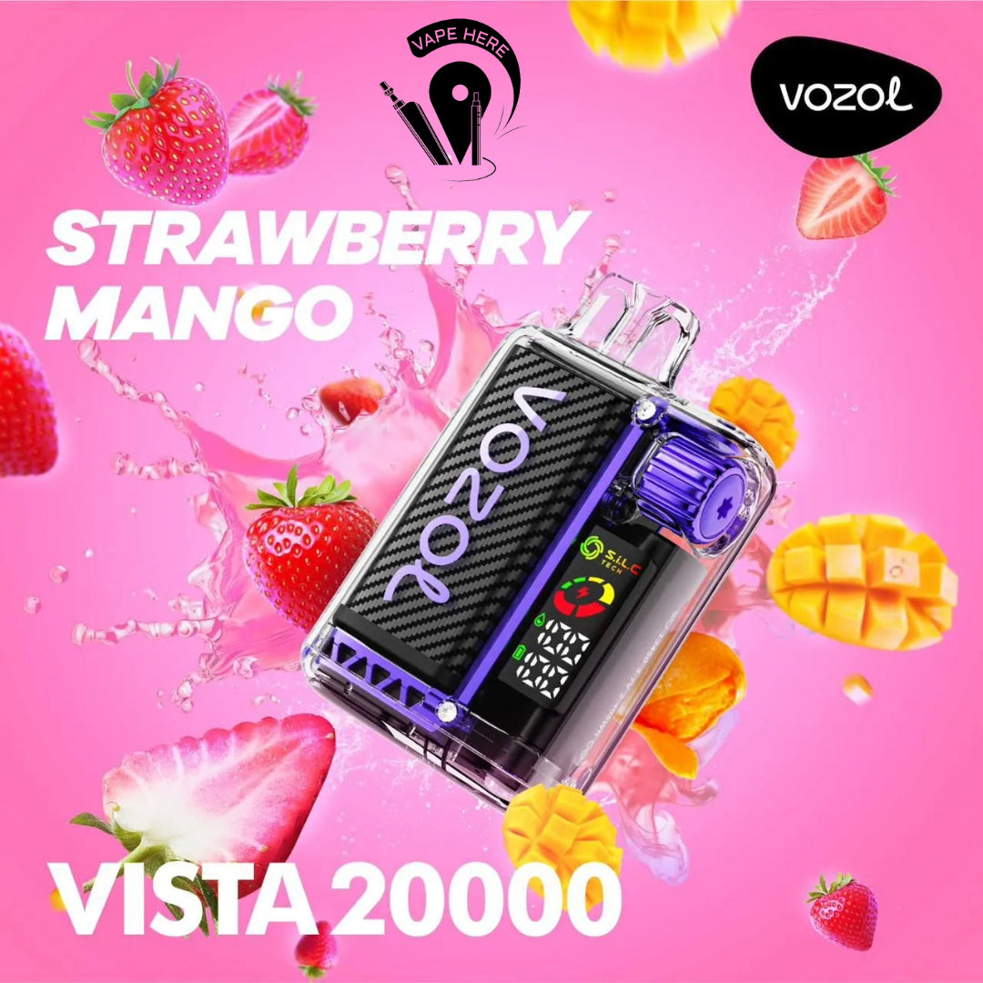 VOZOL VISTA 20000 PUFFS DISPOSABLE VAPE UAE Strawberry Mango Al Ain