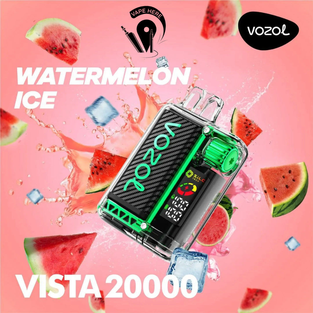 VOZOL VISTA 20000 PUFFS DISPOSABLE VAPE Watermelon Ice UAE Fujairah