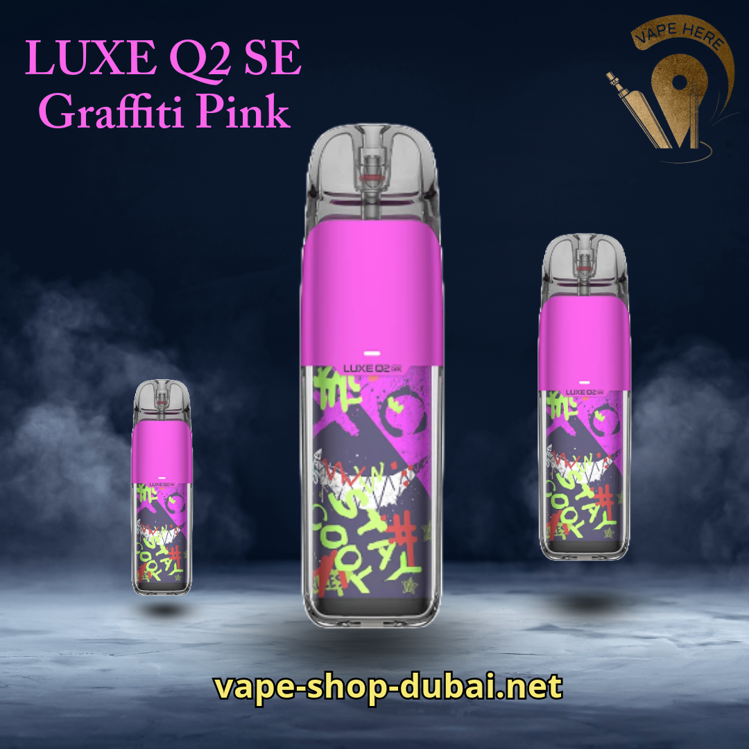 Vaporesso LUXE Q2 SE 1000mAh Pod System Graffiti Pink UAE Abu Dhabi