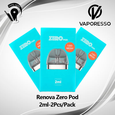 Vaporesso Renova Zero Mesh Pod 1.0 ohm 2ml 2pcs UAE Abu Dhabi 