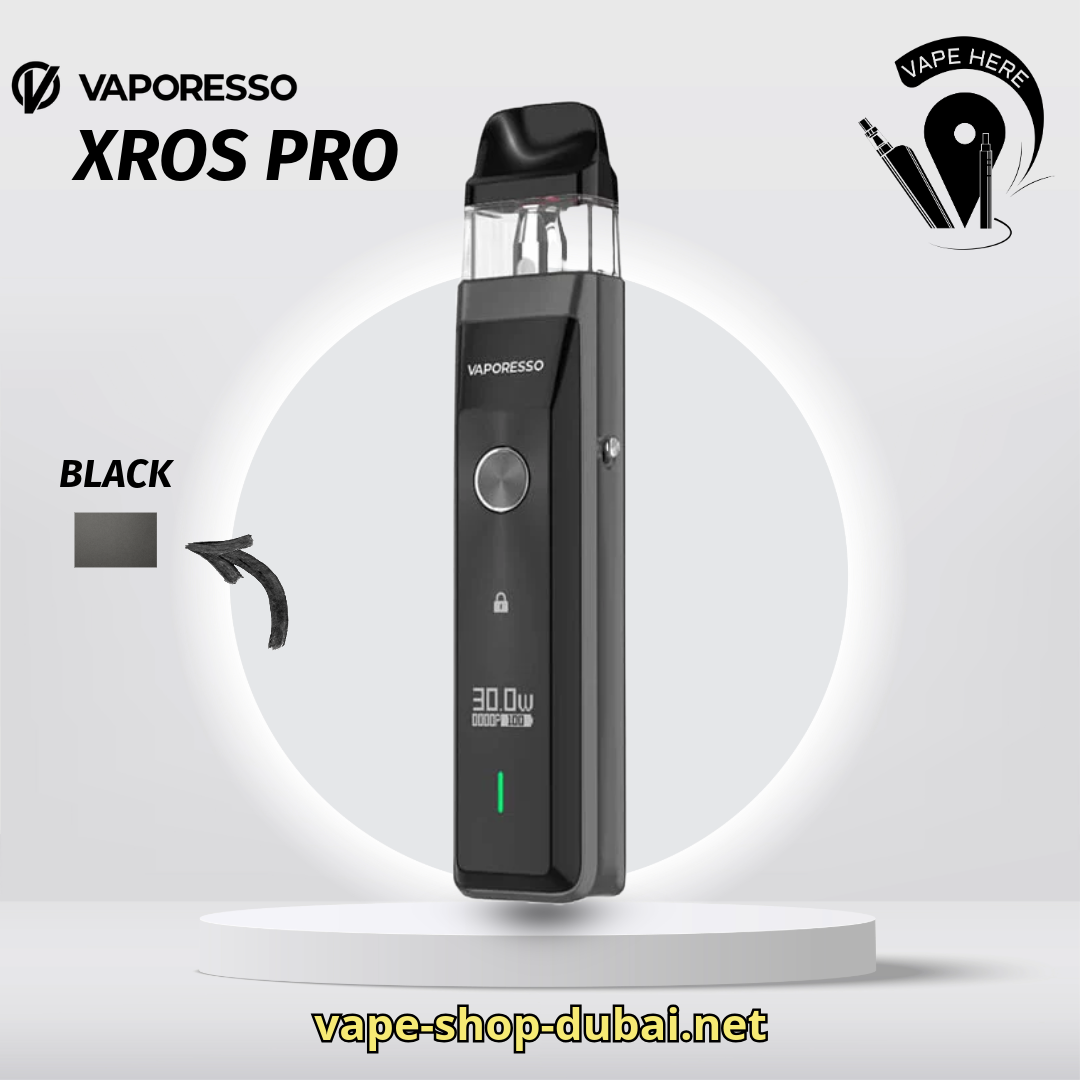 Vaporesso XROS PRO 30W Black UAE Abu Dhabi