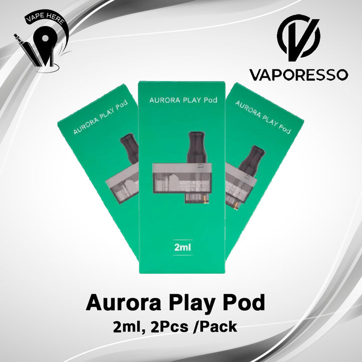 Vaporesso Aurora Play Replacement Pods (2PCS/Pack) | best vape price | Vape Near To Me | Vape Here Store Vaporesso Aurora Play Replacement Pods (2PCS/Pack) | best vape price | Vape Near To Me | Vape Here Store