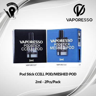 Vaporesso PodStick Replacement Pod Cartridge 2ml - 2pcs\pack UAE Dubai 