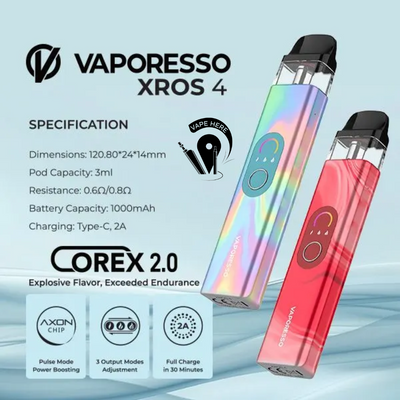 Vaporesso XROS 4 Kit 1000mAh UAE Abu Dhabi