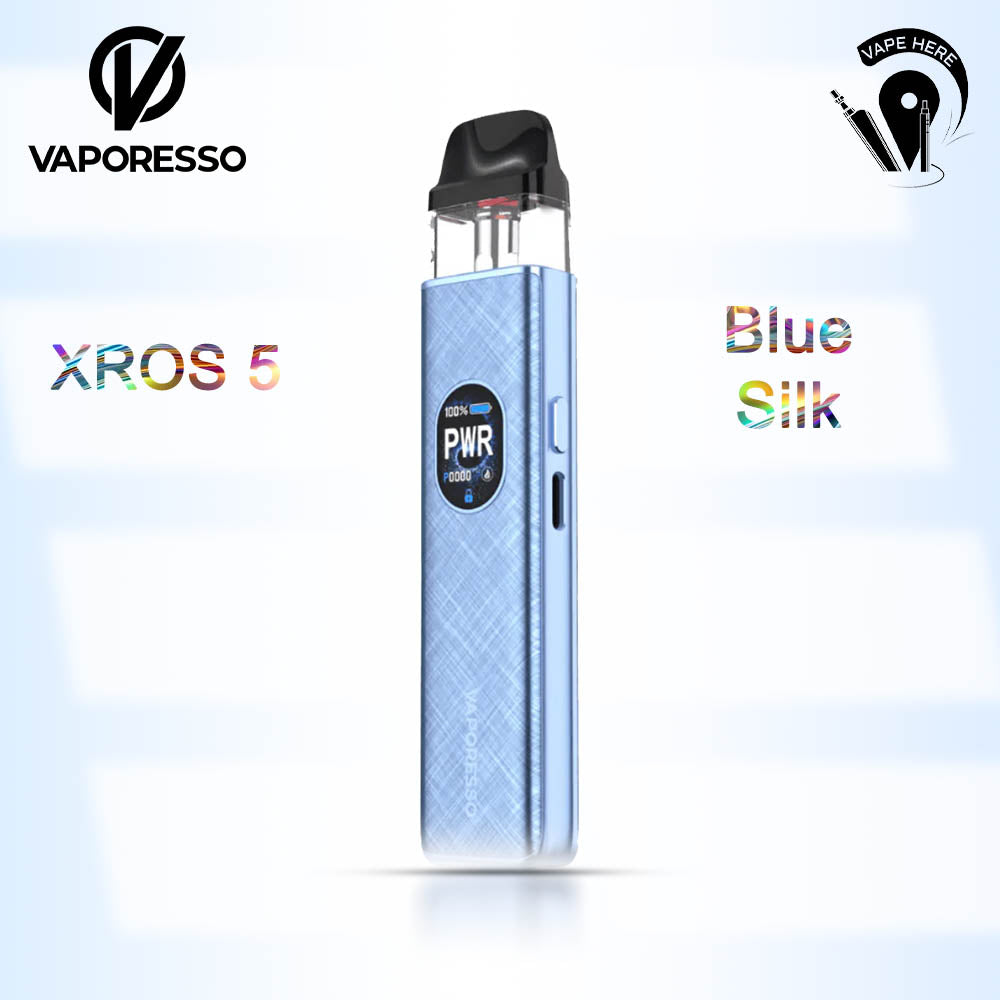 Vaporesso XROS 5 Kit 1500mAh Pod System Blue Silk UAE Al Ain