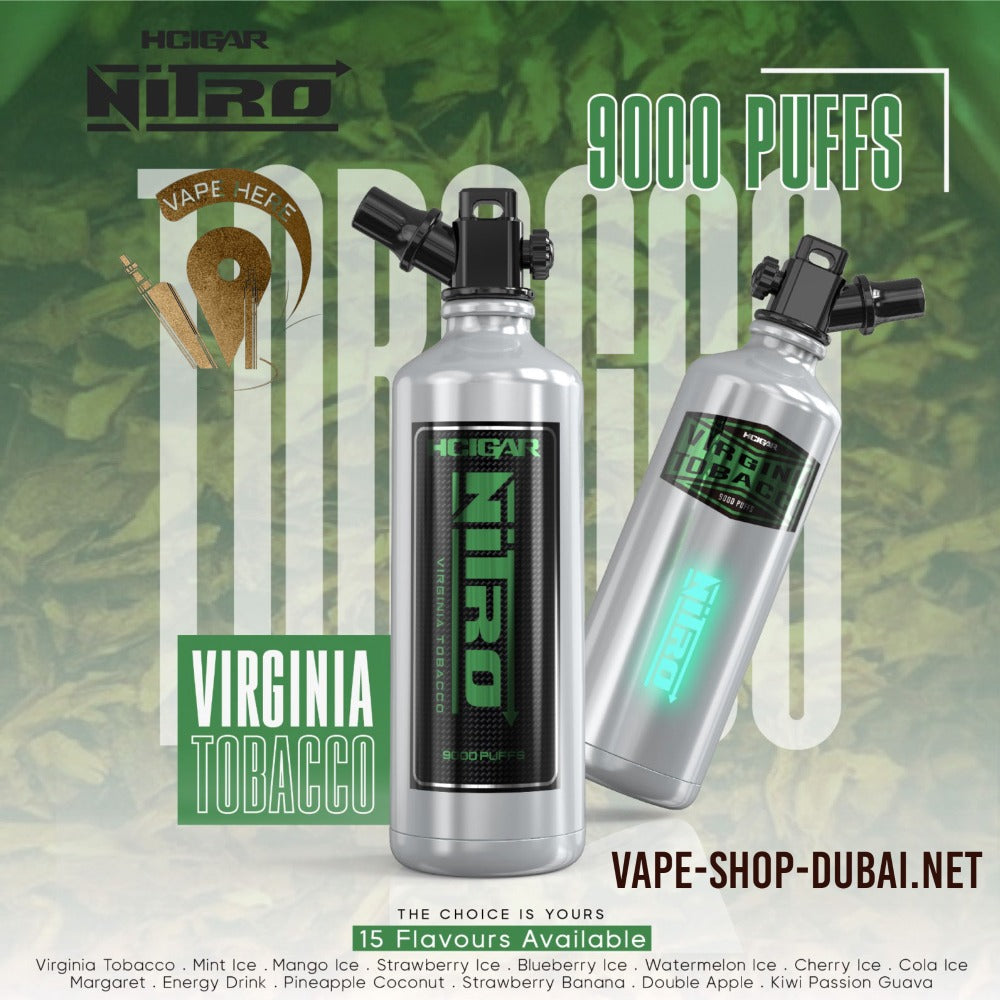 HCIGAR NITRO 9000 PUFFS DISPOSABLE VAPE - Vape Here Store