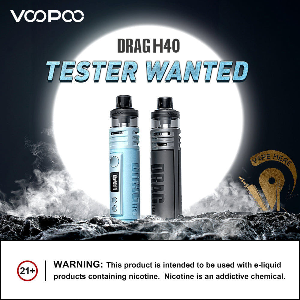 VOOPOO Drag H40 Pod Kit 1500mAh - Vape Here Store