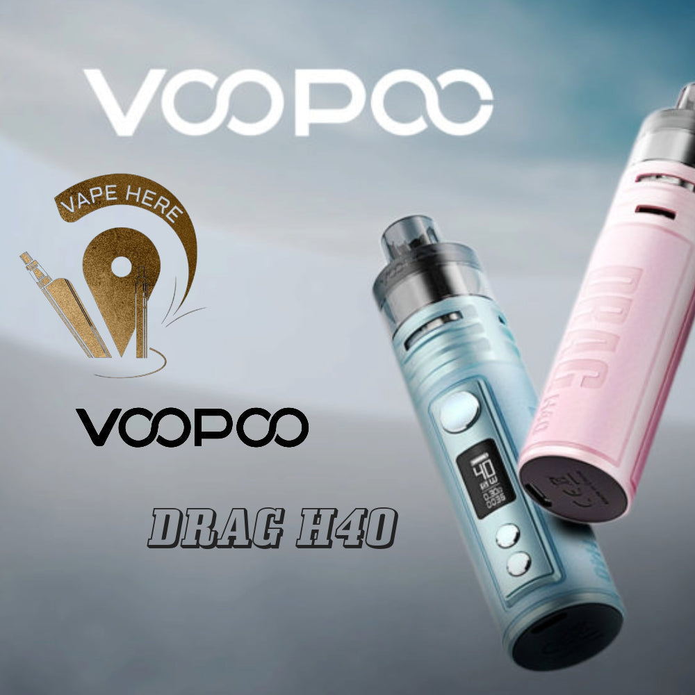 VOOPOO Drag H40 Pod Kit 1500mAh - Vape Here Store