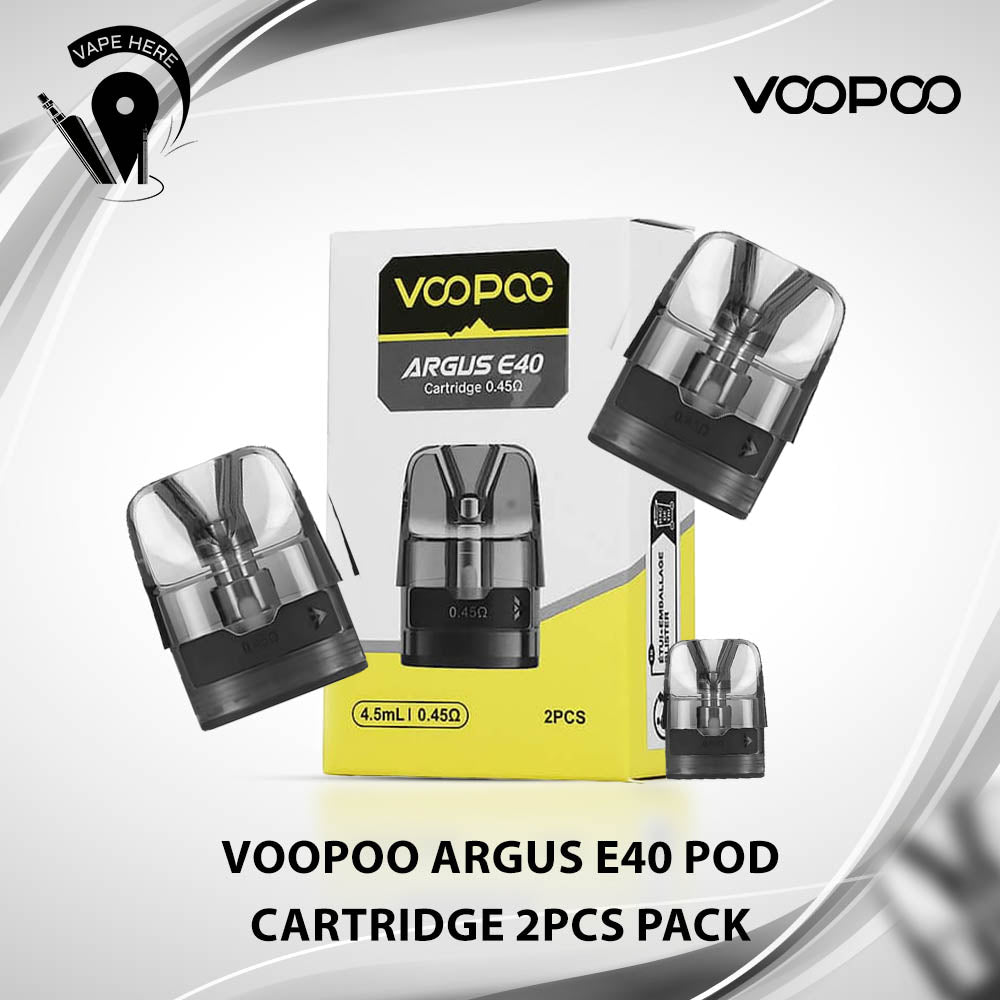 voopoo argus e40 kit Voopoo Argus E40 Pod Cartridge 2-Pack | 4.5ml near you in Dubai, UAE