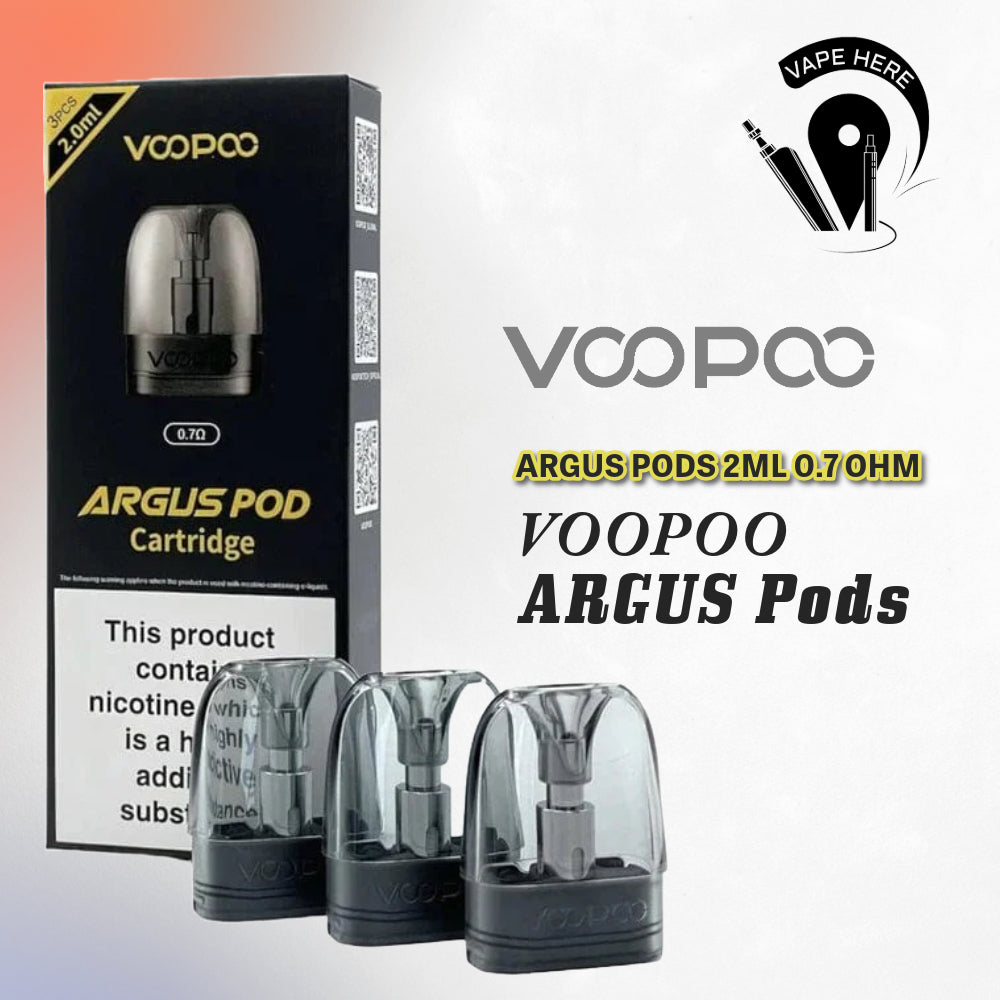 Argus Pod Empty Cartridge | VOOPOO Argus Replacement Empty Pods 2ml in Dubai & Abu Dhabi UAE | Vape Here Store Argus Pod Empty Cartridge | VOOPOO Argus Replacement Empty Pods 2ml in Dubai & Abu Dhabi UAE | Vape Here Store