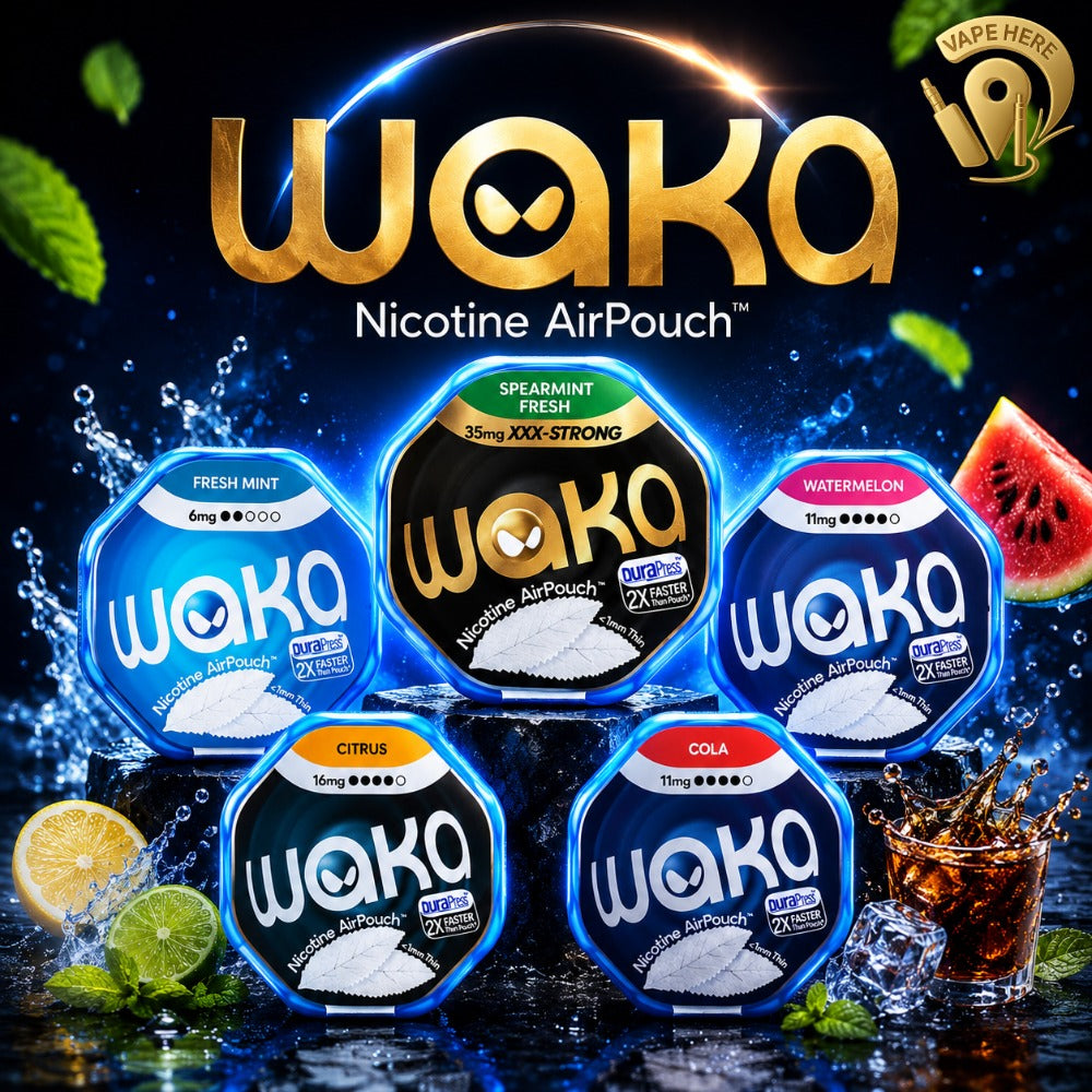 WAKA Air Pouches – Modern Tobacco-Free Nicotine Experience Ajman, UAE