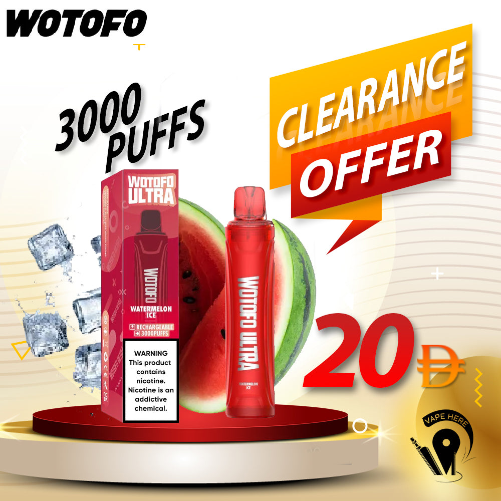 WOTOFO Ultra Disposable 3000 Puffs-20mg UAE AJMAN