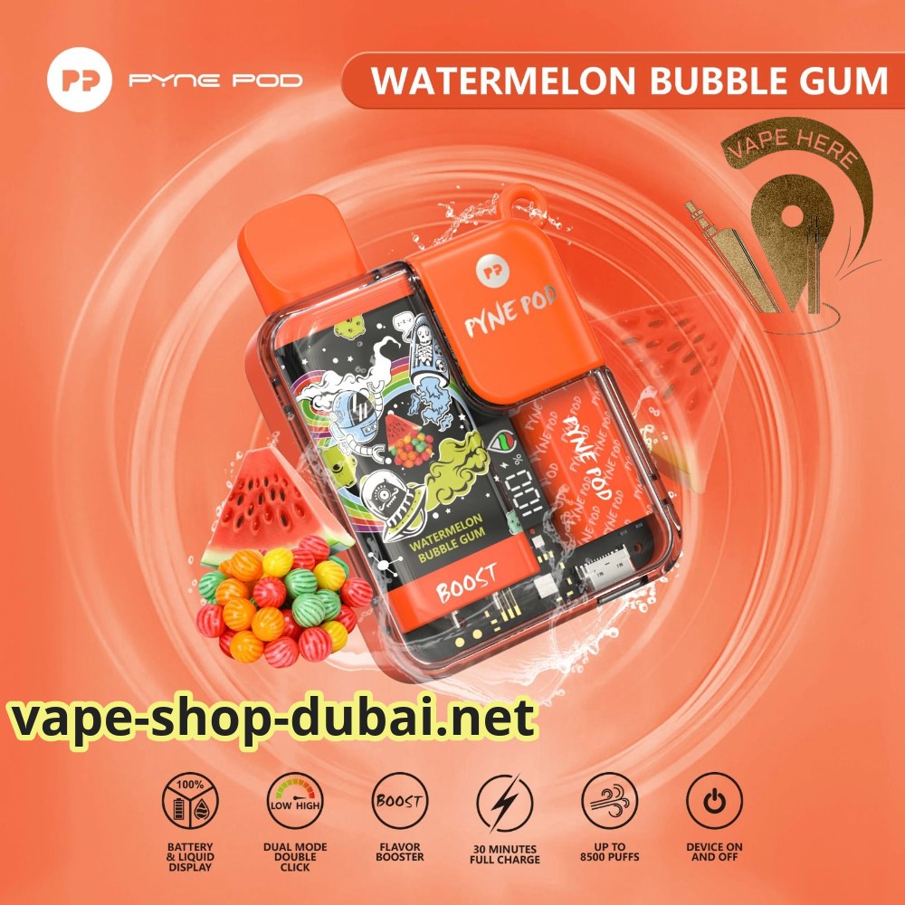 PYNE POD 8500 PUFFS DISPOSABLE VAPE - Vape Here Store