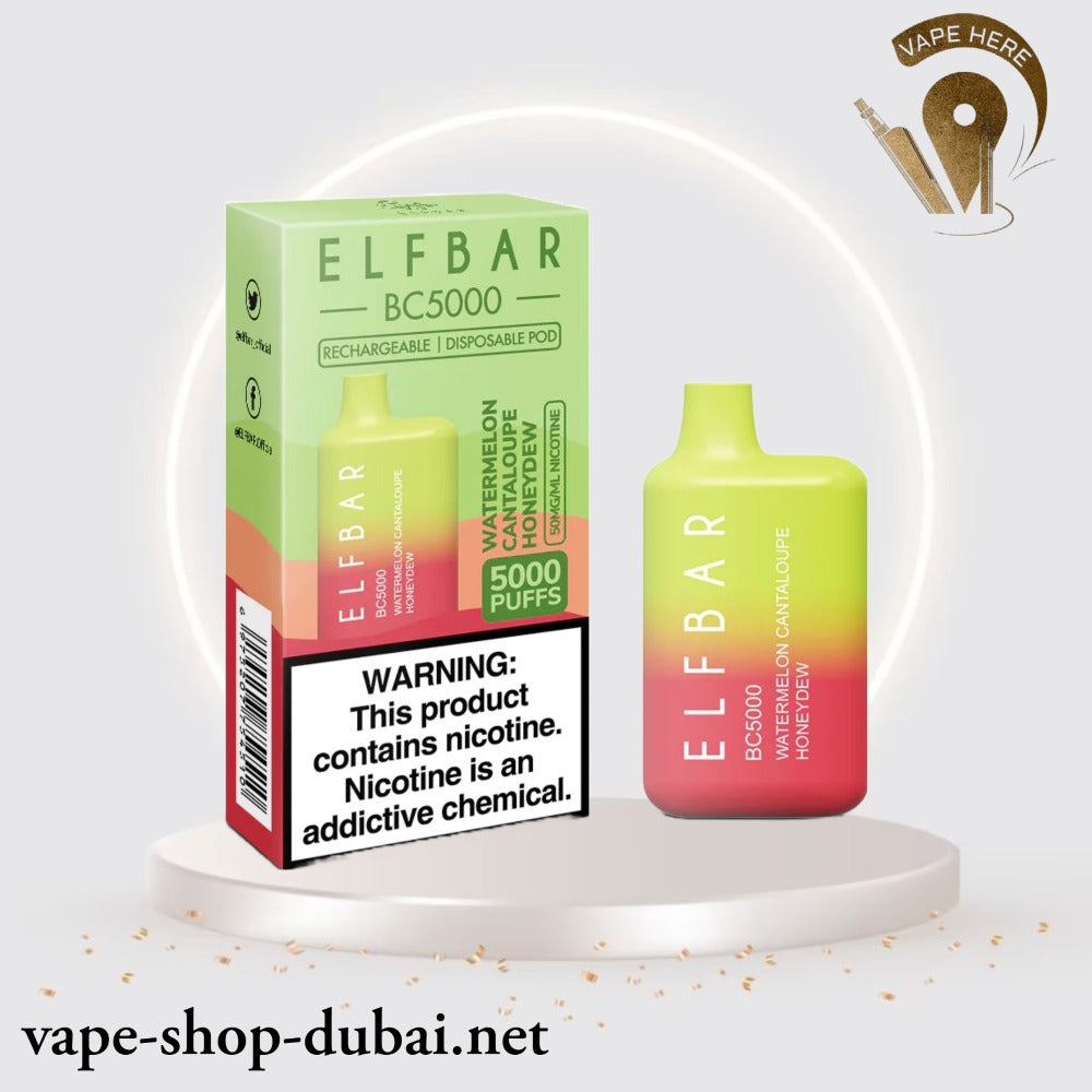 ELF Bar BC5000 Puffs Disposable Pod Device (20mg & 50mg)