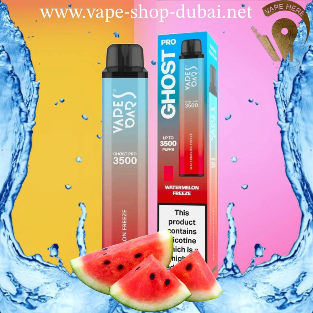 VAPES BAR - GHOST PRO 3500 PUFFS 0MG DISPOSABLE VAPE - Vape Here Store