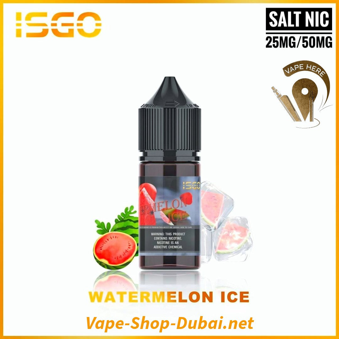 ISGO JUICES SALTNIC 30 ML - Vape Here Store