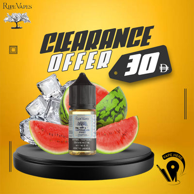 Watermelon Freez 30ml SaltNic - Fruit Flavors Collection from Ripe Vapes UAE ABU DHABHI