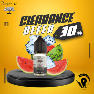 Watermelon Granita 30ml SaltNic - Fruit Flavors Collection from Ripe Vapes UAE AL AIN