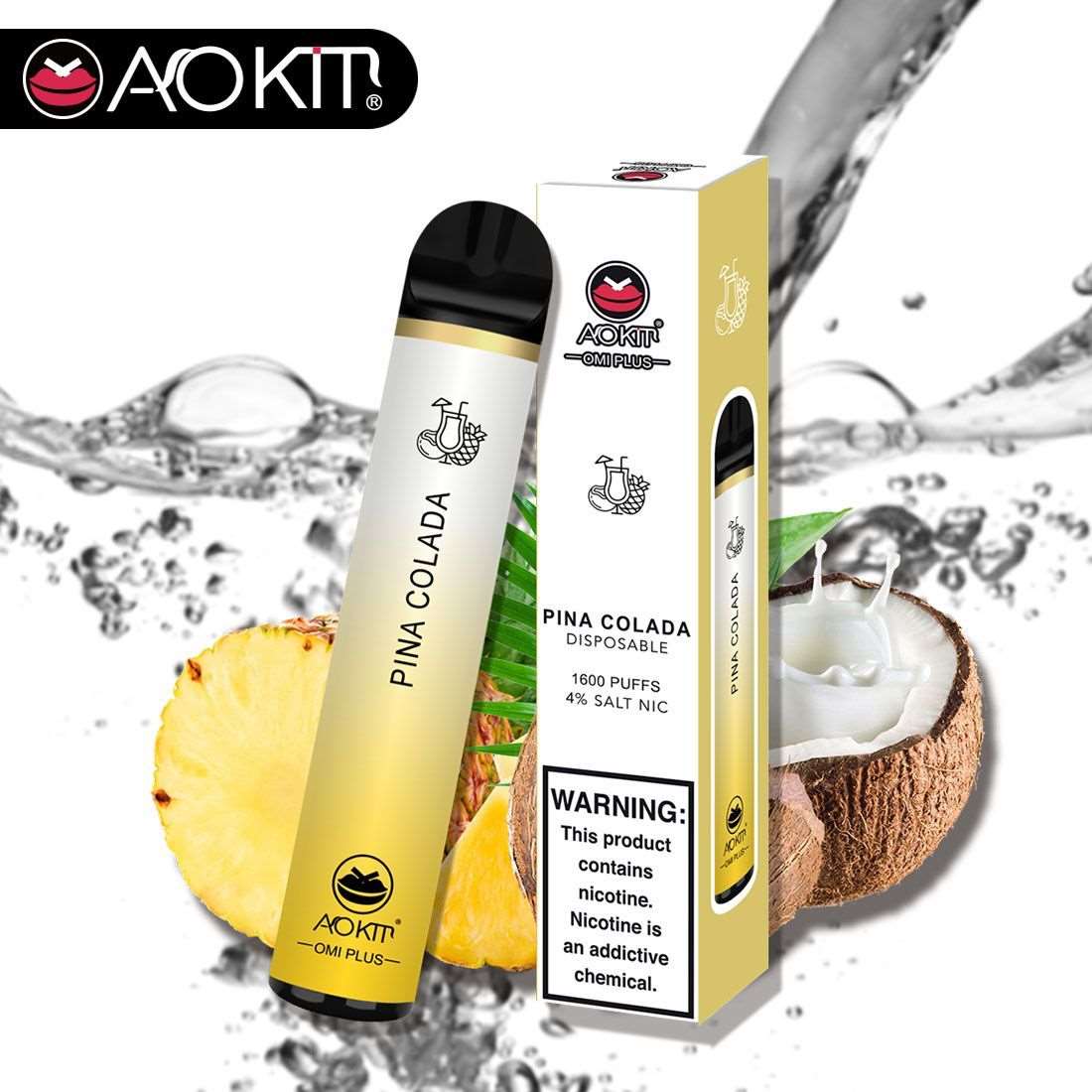 AOKIT - OMI Plus 1600 Puff Disposable Vape Abudhabi Dubai KSA