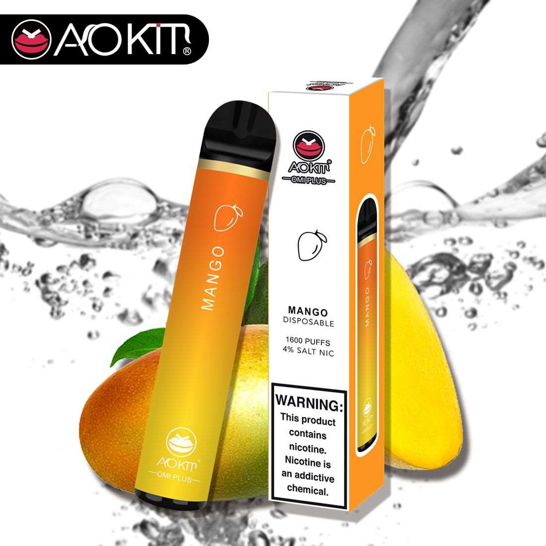 AOKIT - OMI Plus 1600 Puff Disposable Vape Abudhabi Dubai KSA