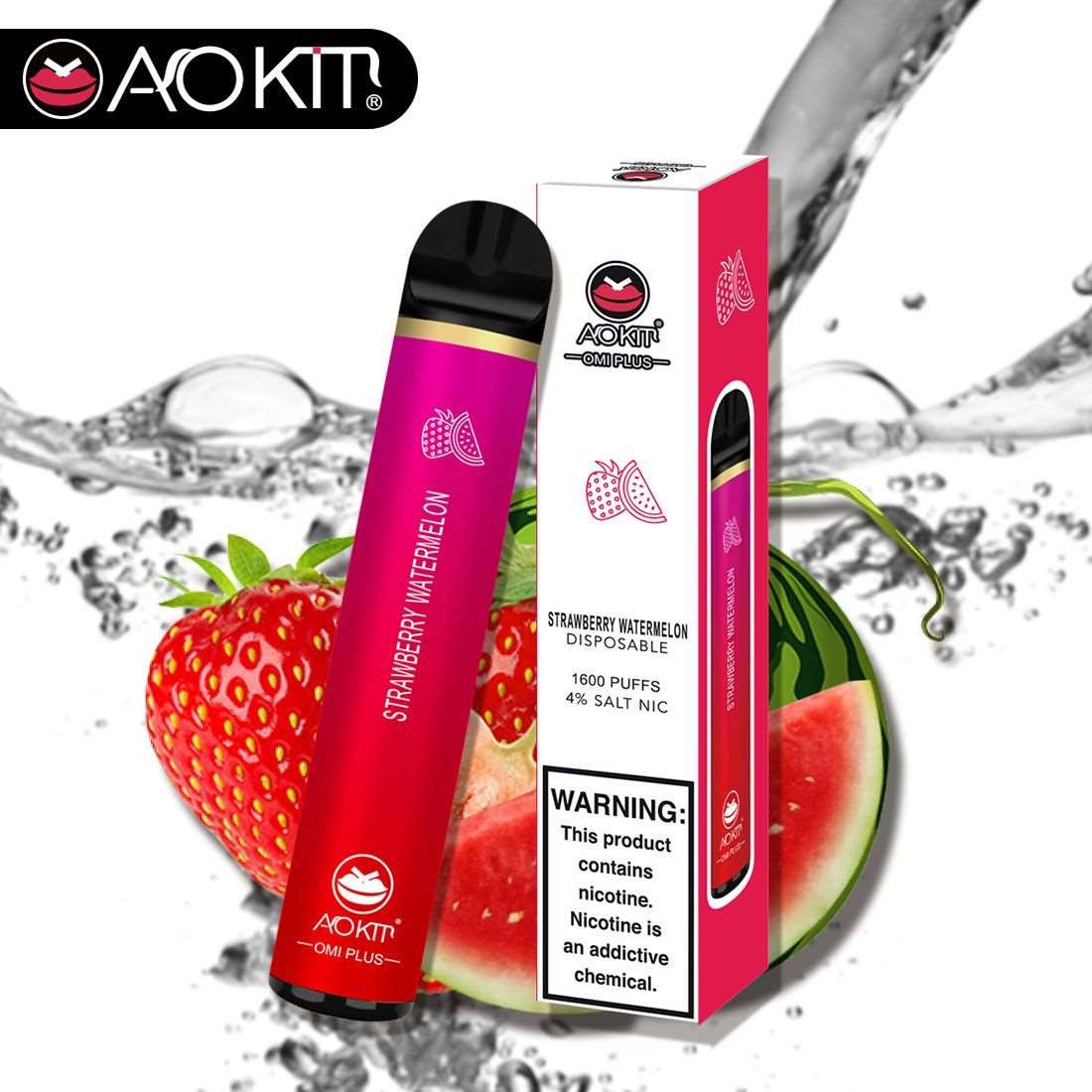 AOKIT - OMI Plus 1600 Puff Disposable Vape Abudhabi Dubai KSA