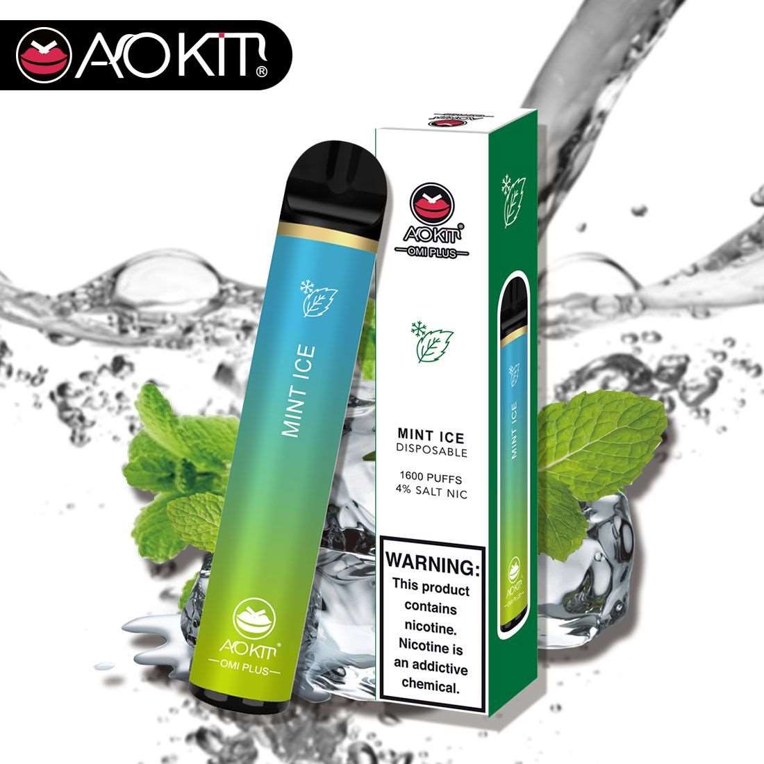 AOKIT - OMI Plus 1600 Puff Disposable Vape Abudhabi Dubai KSA