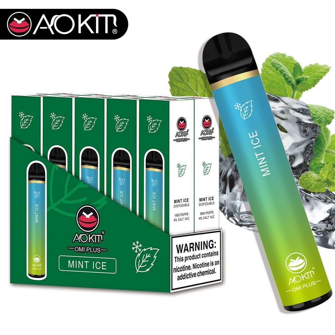 AOKIT - OMI Plus Disposable Vape (1600 Puffs) - Vape Here Store