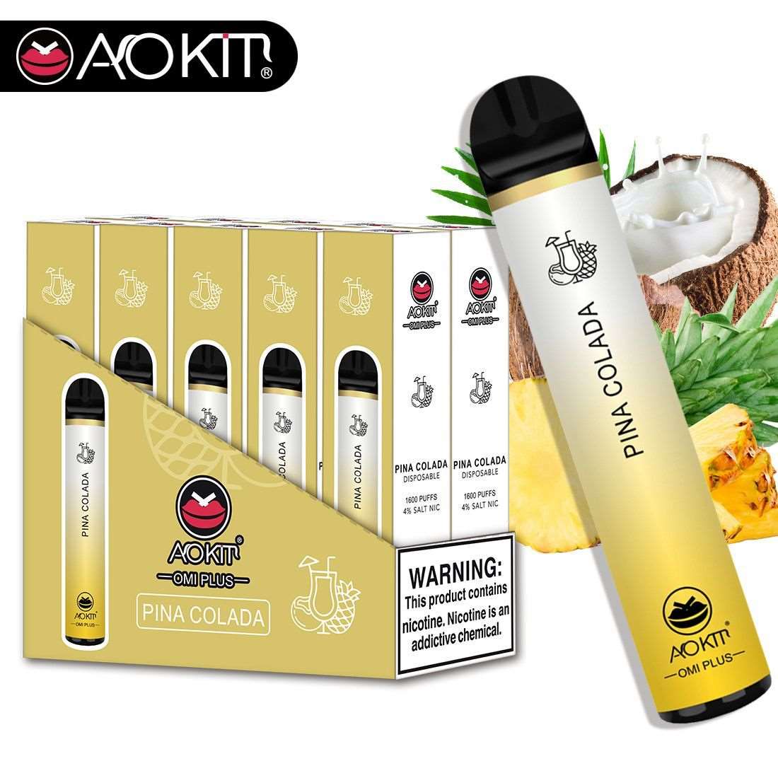 AOKIT - OMI Plus Disposable Vape (1600 Puffs) - Vape Here Store