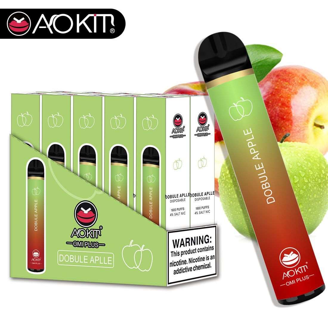 AOKIT - OMI Plus Disposable Vape (1600 Puffs) - Vape Here Store