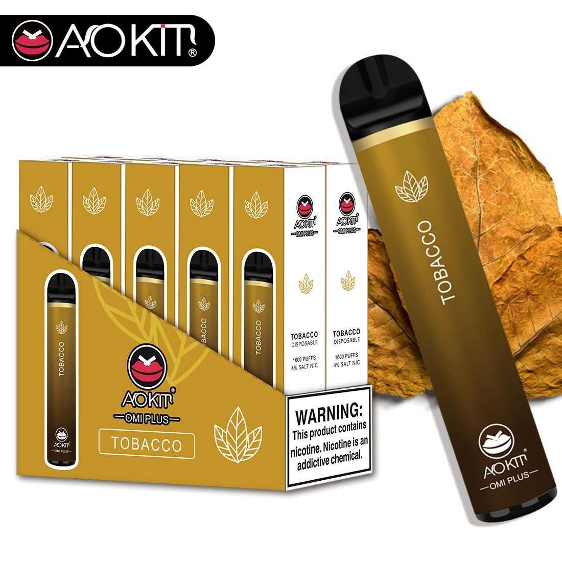 AOKIT - OMI Plus Disposable Vape (1600 Puffs) - Vape Here Store