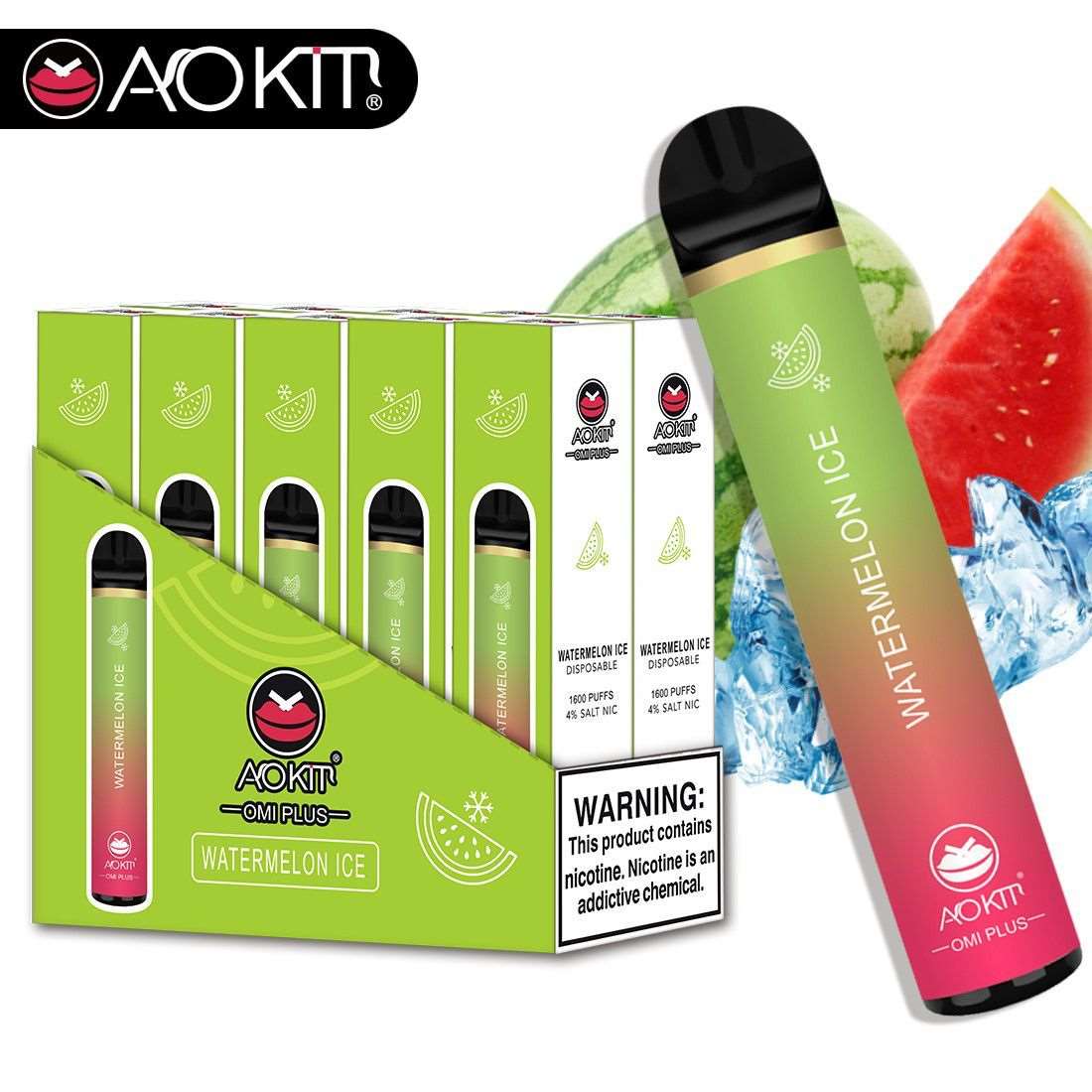 AOKIT - OMI Plus Disposable Vape (1600 Puffs) - Vape Here Store