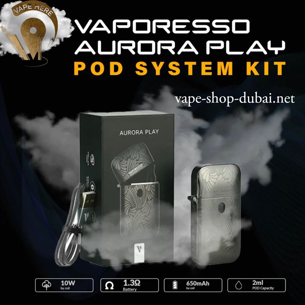 VAPORESSO - Aurora Play Pod System | Vape Near To Me | Vape Alain Delivery | Vape Here Store VAPORESSO - Aurora Play Pod System | Vape Near To Me | Vape Alain Delivery | Vape Here Store