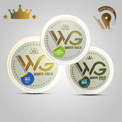 White Gold Nicotine Pouches UAE Abu Dhabi