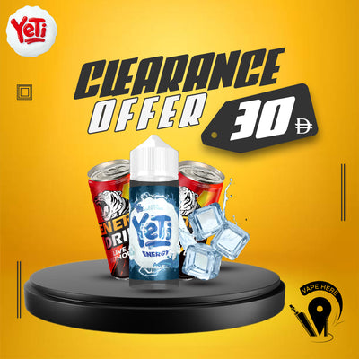 YETI - ENERGY E-JUICE 60ML UAE DUBAI