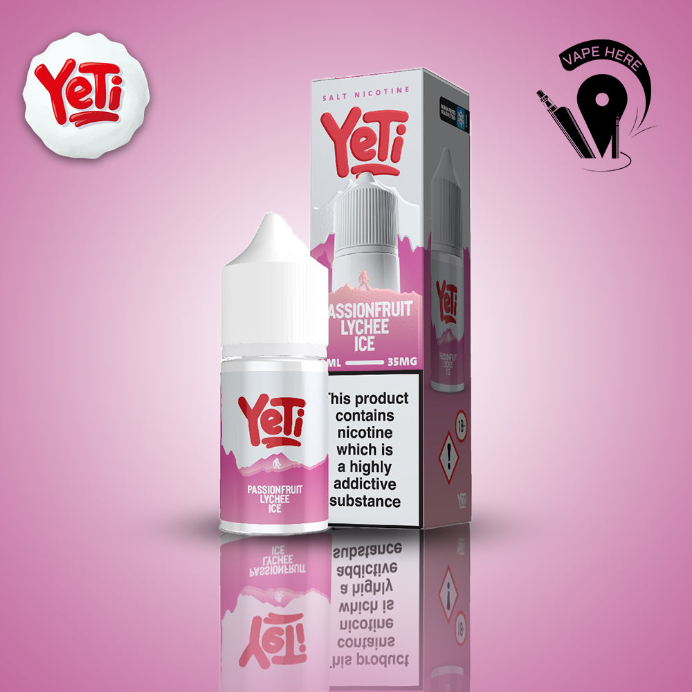 Yeti Salt Nic 30ml Summit Series 20mg Passionfruit Lychee UAE Ajman